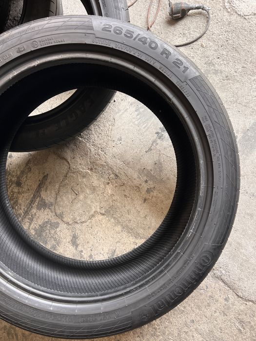 2 anvelope vara 265/40/21 , Continental , DOT 2023 , 6.3 mm