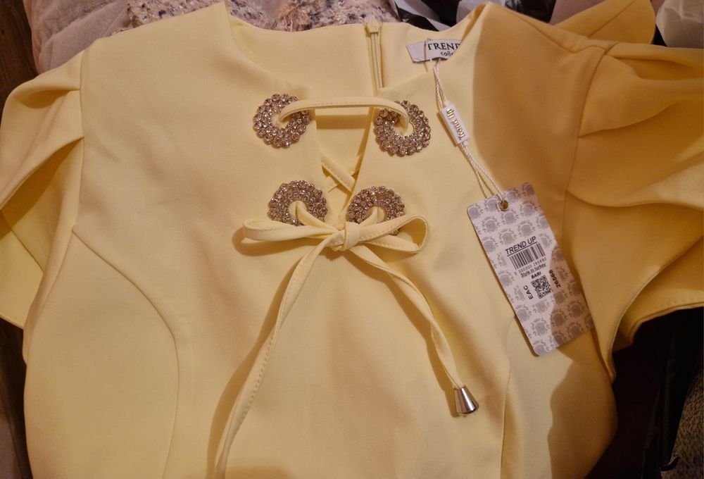 Елегантна къса рокля - S