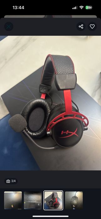Наушники HyperX Cloud Alpha Wireless