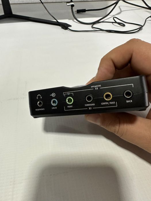 Placa audio pc externa pe usb LogiLink UA0099 iesire optica 7.1