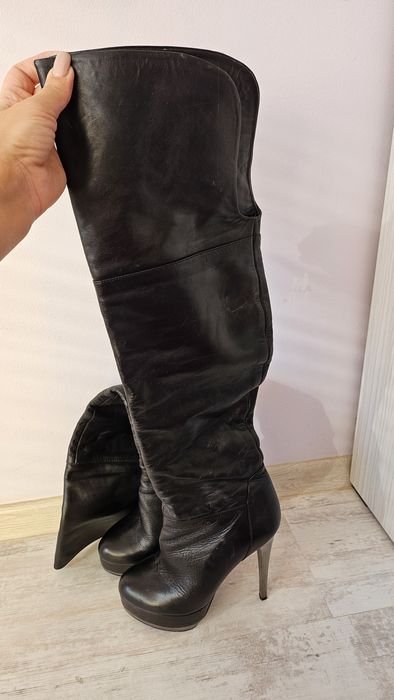 Чизми естествена кожа PIER LUCCI