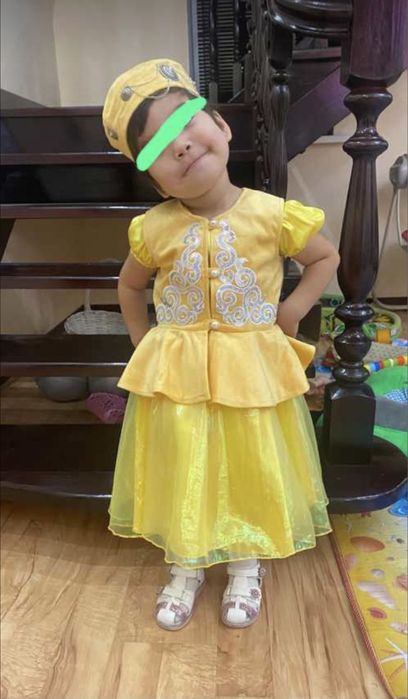 Национальное платье ,казахское платье наурыз койлек