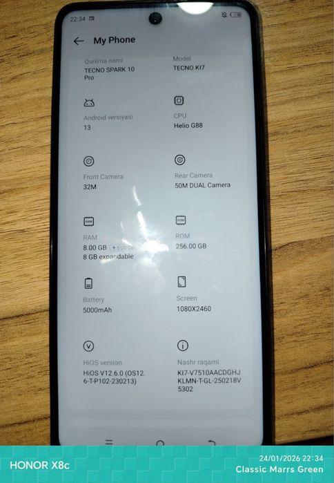 Tecno spark 10 pro 800 000
