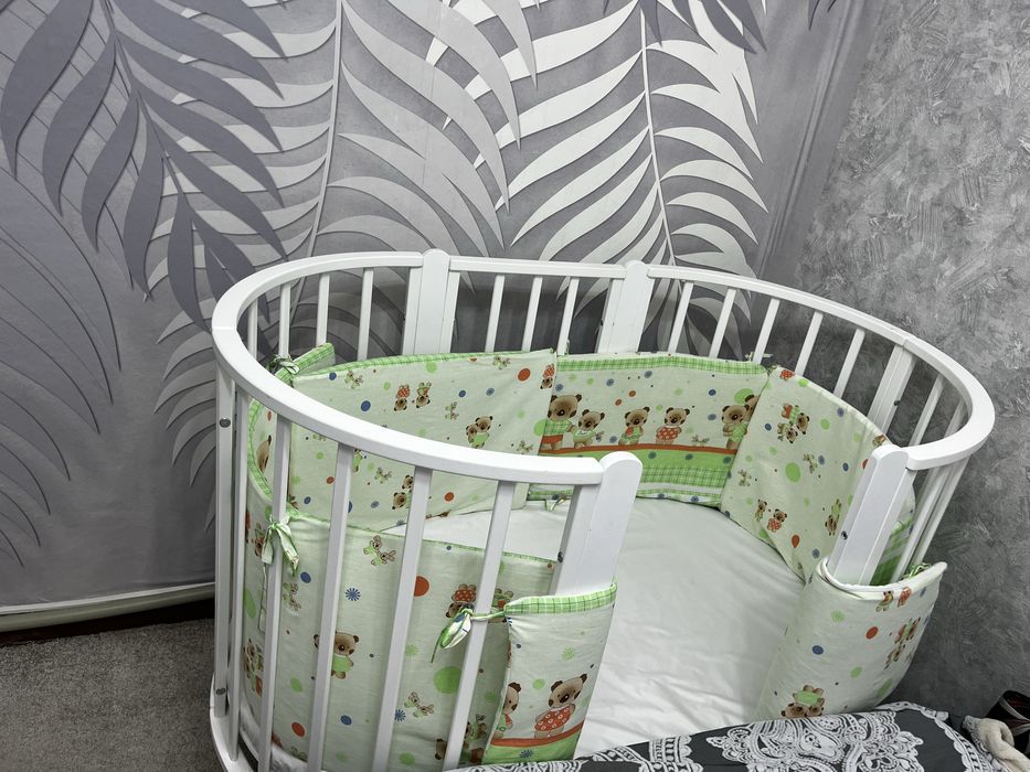 Детская  кроватка трансформер