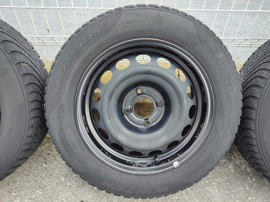 298 - 4бр. Стоманени джанти Opel Corsa 15'' 4x108