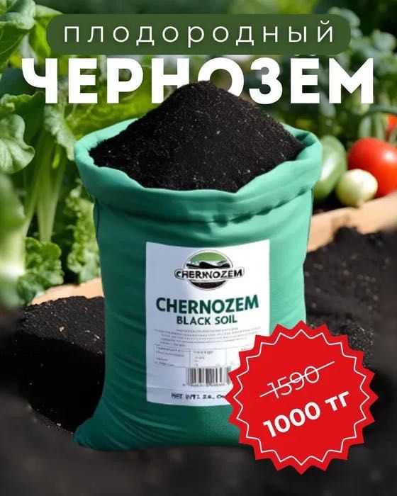 Чернозем / Қара топырақ