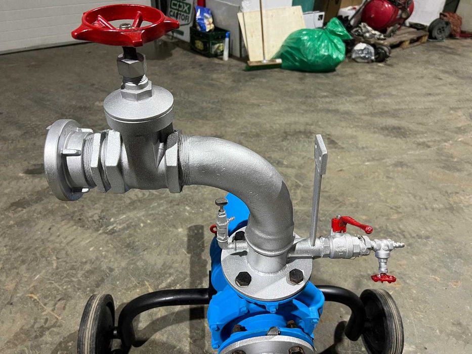 Pompă irigatii Boari Hammond - 60 m3/h , cu cadru pe roti