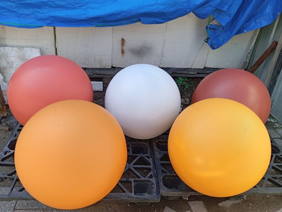 рекламные шары из пластика