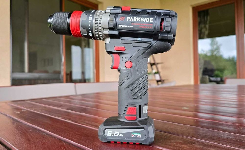 Нова 80Nm Parkside Performance Немска Бормашина с Дисплей и Подсветка