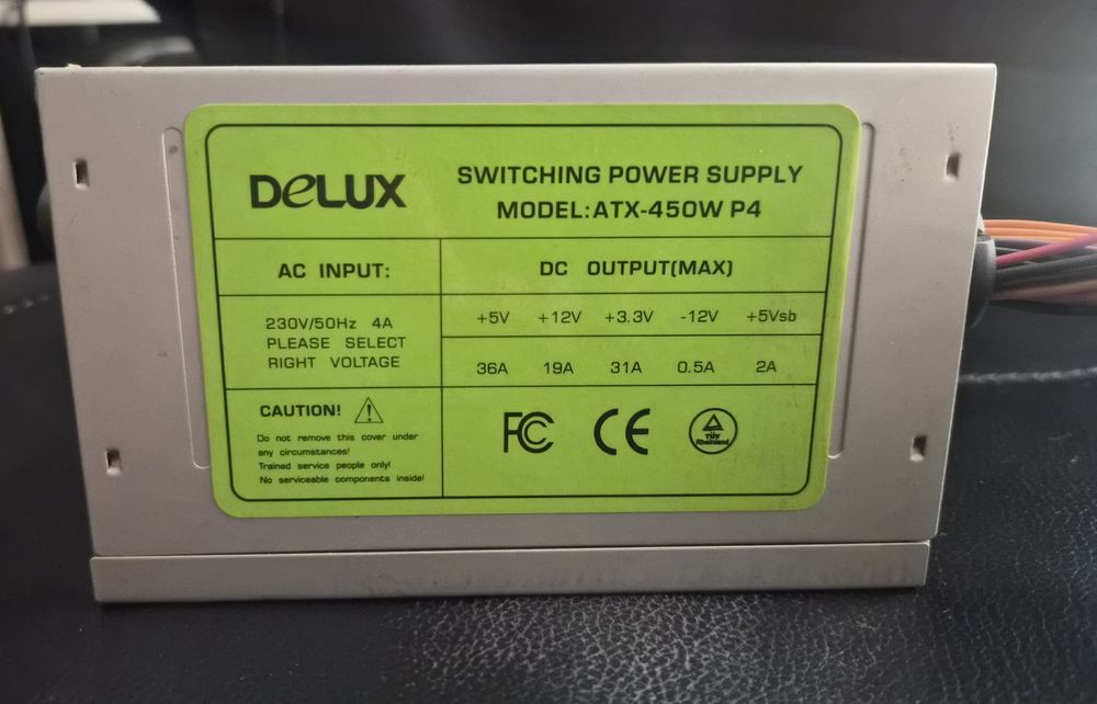 Sursa PC Delux ATX-450W P4