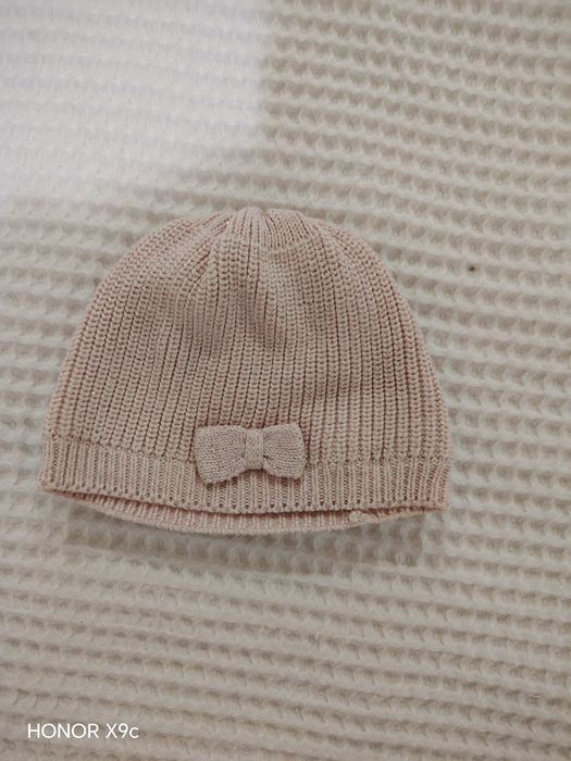 Шапка +карбиган  для девочек.