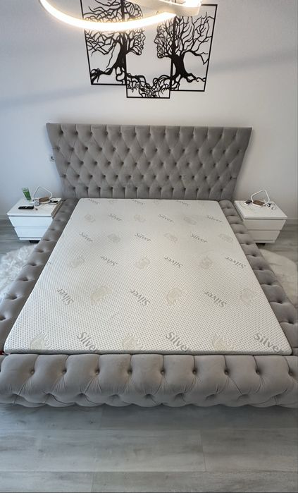 Saltea 180/200 cm memori+spuma poliuretanica