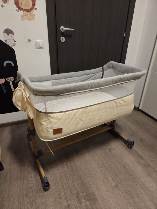 Patut co-sleeper Lionelo, bej