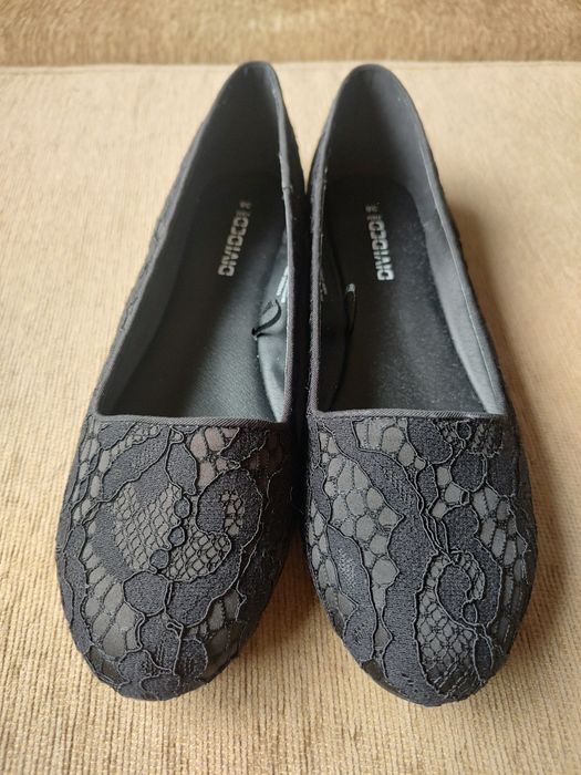 Balerini negri Divided H&M, mărimea 38, noi
