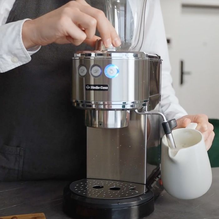 Espressor manual cafea  Studio Casa Senso SC2132, design slim, inox