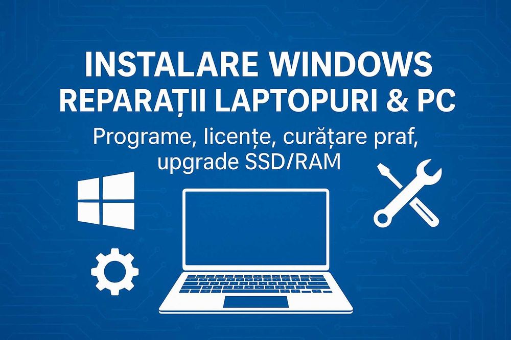 Reparatii Laptopuri & Calculatoare – Rapid, Sigur și Accesibil!