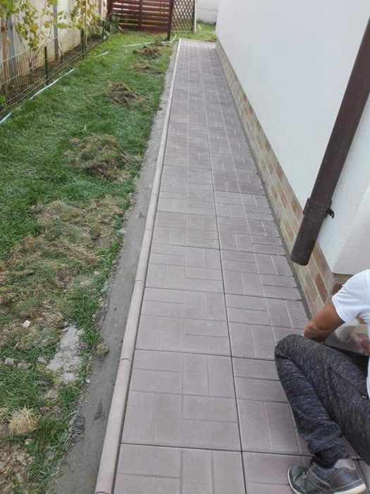 Fabrica pavaje - pavele model 3D patinat montaj