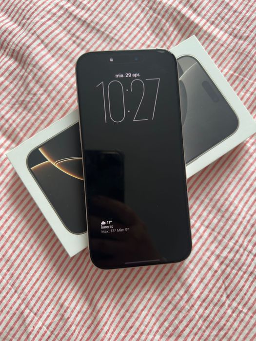 Vand Iphone 16 Pro Max 256 GB