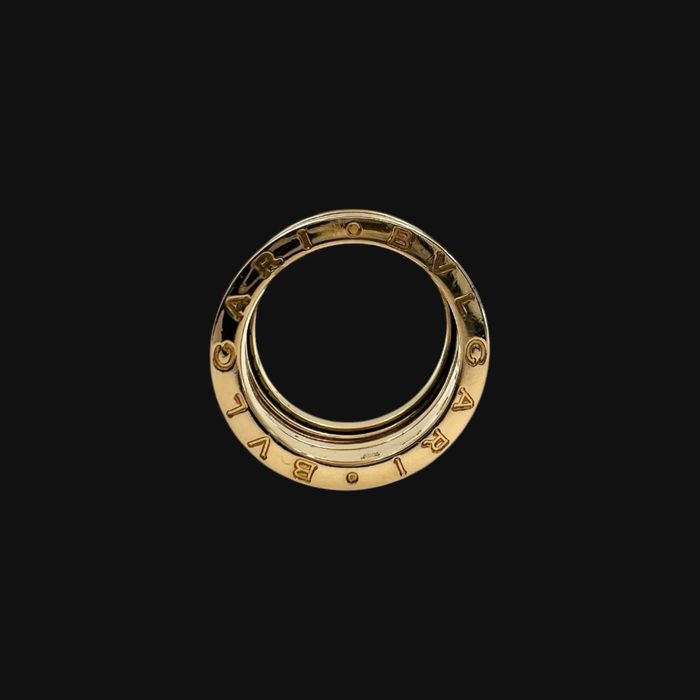 BVLGARI B.zero1 Three-Band Ring 18K Gold дамски пръстен 54