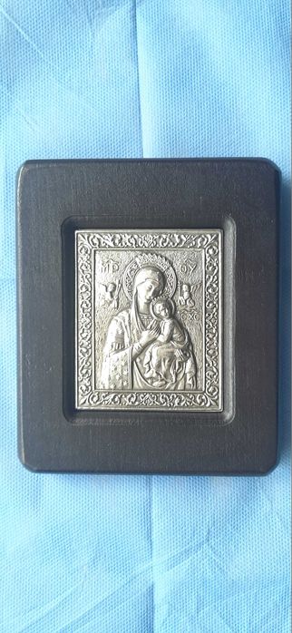 2 Icoane bizantine, manual, certificat autenticitate, Romania, Grecia