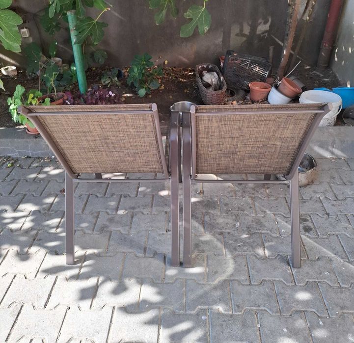 Set Mobilier Masa Rotunda+4 Scaune Terasa/Gradina JGX-062