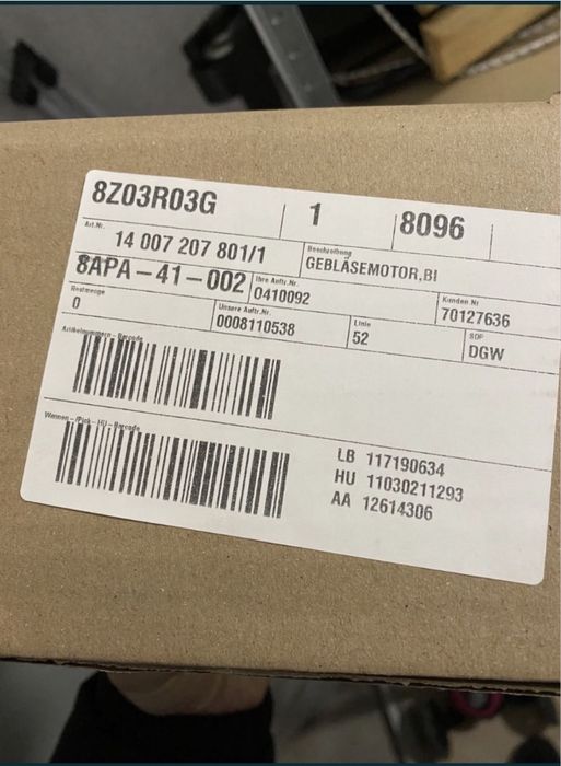 Motor ventilator uscator de rufe Electrolux