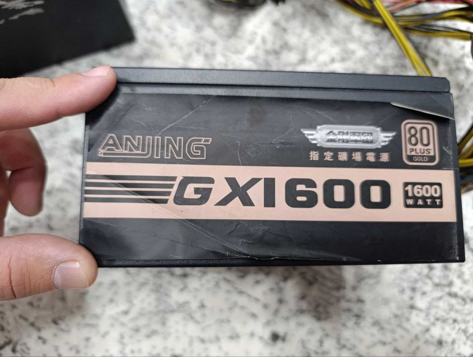 Продам блок питания Anjing ATX 1600W 80PLUS Gold ATX