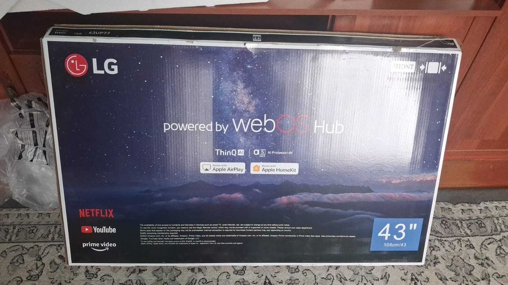 Смарт телевизор новый на гарантии