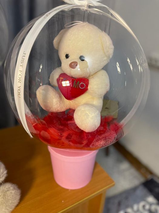 Мишка в шарике Подарки