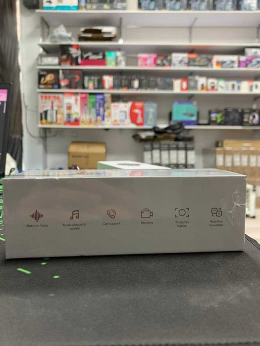 Умные очки Smart Glasses CY01 с Bluetooth, съемными линзами и камерой