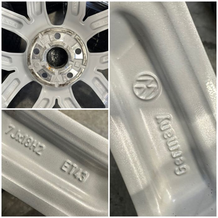 Jante NOI 18 ORIGINALE VW Tiguan Vara 235/55/18 Kingston Allspace Golf
