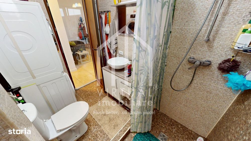 Apartament cu 3 camere, 51mp utili, curte 85mp, loc de parcare