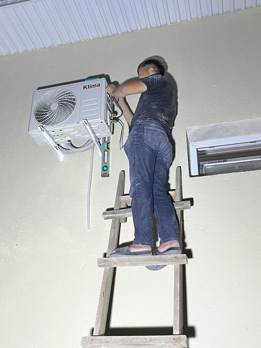 Установка кондиционер