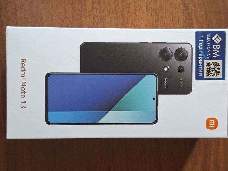 Xiaomi RedMi Note 13  8/256GB Черный, Идеальный состояние