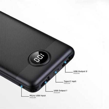 Acumulator extern Veger L10, Fast Charge, 10000 mAh, PowerIQ