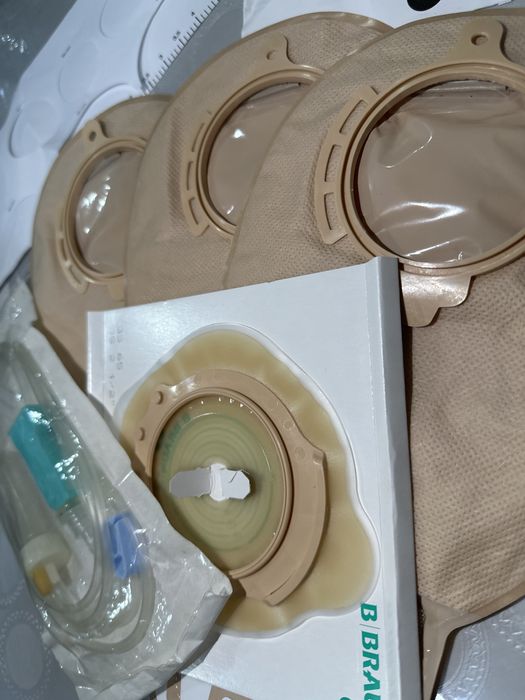 Caloplast BRAUN 3  шт + 1 адаптор + капельница