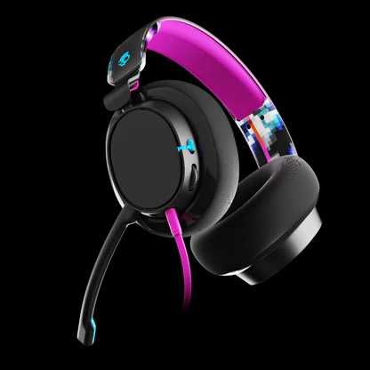 Casti Gaming Skullcandy Slyr Pro Wired Black Roz S6SPY-P003 PC PS4 PS5 Xbox noi sigilate