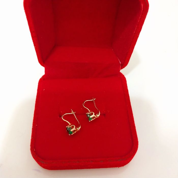 Детские золотые серьги