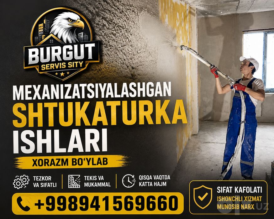 Shtukaturka ishlari