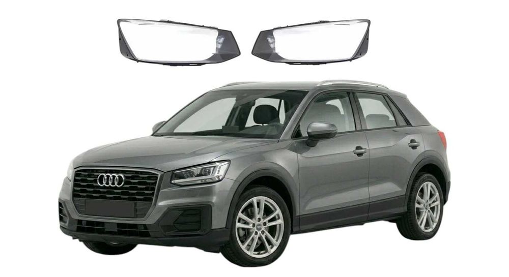 Стъкла за фар Audi Q2 (GAB, GAG)  2016-2021, Капаци за фарове Audi Q2