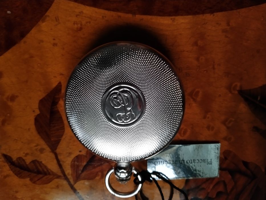 Ceas de buzunar, colecție, placat argint