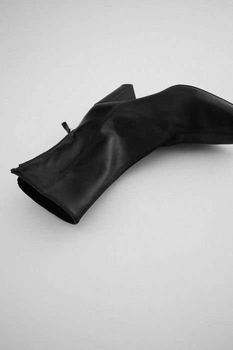 botine ZARA 40, piele naturala Nou eticheta, incaltaminte piele