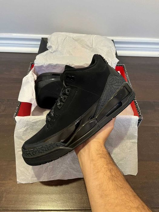 Jordan 3 Black Cat (46) FULLBOX PREMIUM | Livrare rapida cu verificare