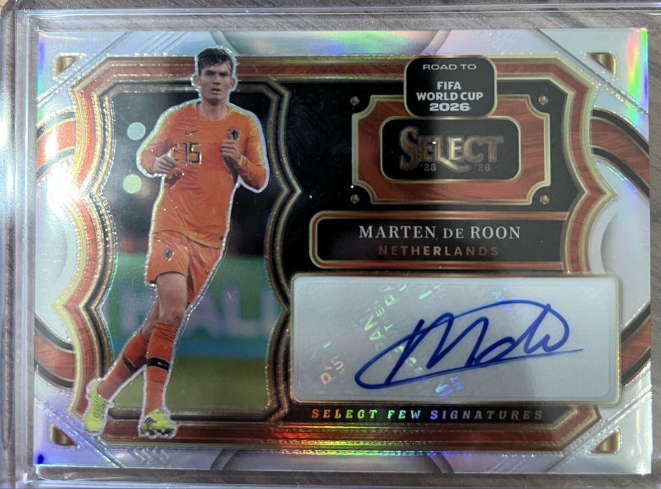 Lot 7 Carduri Panini Select FIFA World Cup 2026 - Olanda (Autograf, Dual Relic, Paralele)
