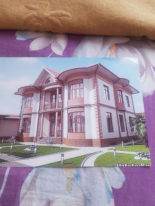 Участок с фундаментом