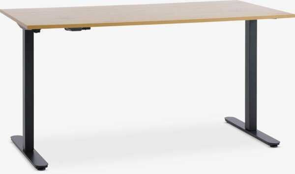 Birou reglabil jysk 70x140 cm stejar natur