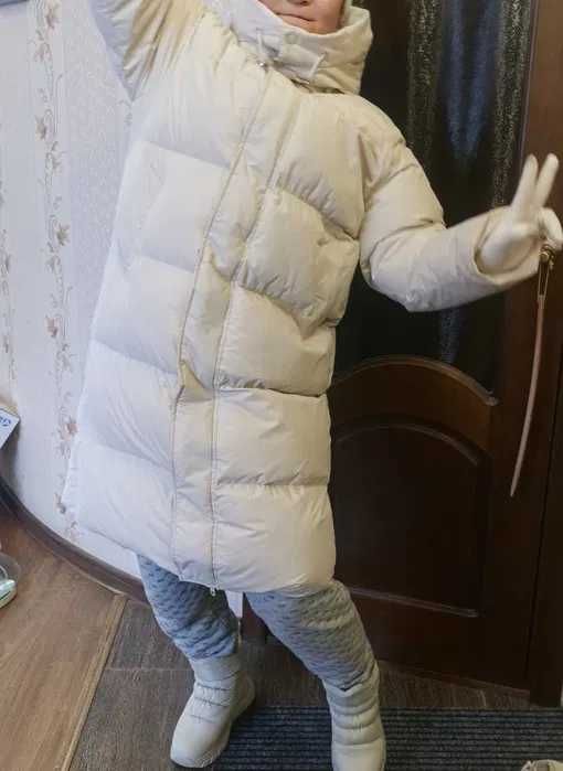 Пуховик с капюшоном