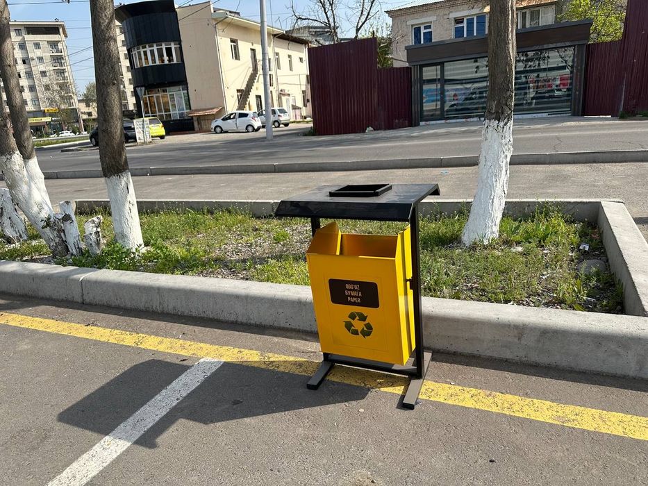 Уличные мусорные урны 1-2-3-4-х секционные