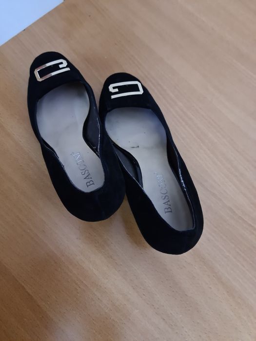 Туфли замшевые "Баскони"