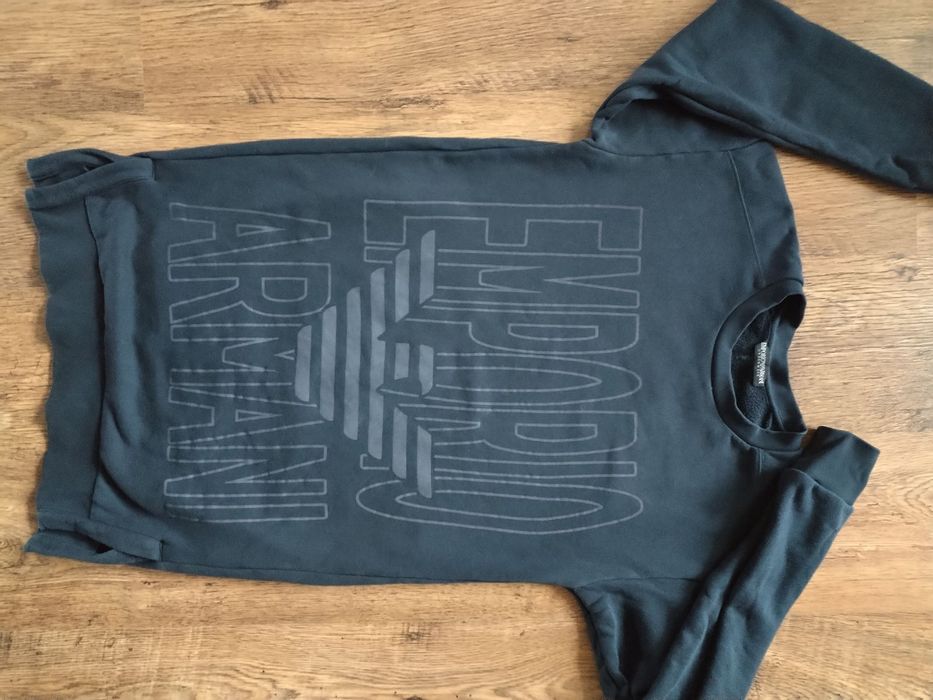 EMPORIO ARMANI Sweatshirt dress - страхотна дамска рокля р-р XS